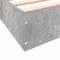vidaXL - Bedframe - bewerkt - hout - betongrijs - 90x200 - cm