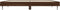 vidaXL - Bedframe - bewerkt - hout - bruin - eikenkleur - 135x190 - cm