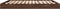 vidaXL - Bedframe - bewerkt - hout - bruin - eikenkleur - 200x200 - cm