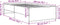 vidaXL - Bedframe - bewerkt - hout - en - metaal - bruin - eikenkleurig - 90x200 - cm