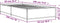 vidaXL - Bedframe - bewerkt - hout - en - metaal - bruin - eikenkleurig - 90x190 - cm