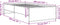 vidaXL - Bedframe - bewerkt - hout - en - metaal - bruin - eikenkleurig - 75x190 - cm