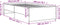 vidaXL - Bedframe - bewerkt - hout - en - metaal - bruin - eikenkleurig - 100x200 - cm