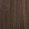 vidaXL - Bedframe - bewerkt - hout - en - metaal - bruin - eikenkleurig - 100x200 - cm