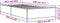vidaXL - Bedframe - bewerkt - hout - en - metaal - gerookt - eikenkleurig - 100x200 - cm
