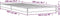 vidaXL - Bedframe - bewerkt - hout - en - metaal - gerookt - eikenkleurig - 100x200 - cm