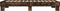vidaXL - Bedframe - bewerkt - hout - en - metaal - gerookt - eikenkleurig - 90x200 - cm