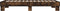 vidaXL - Bedframe - bewerkt - hout - en - metaal - gerookt - eikenkleurig - 90x190 - cm