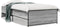 vidaXL - Bedframe - bewerkt - hout - en - metaal - grijs - sonoma - eiken - 100x200 - cm
