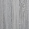 vidaXL - Bedframe - bewerkt - hout - en - metaal - grijs - sonoma - eiken - 90x190 - cm