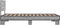 vidaXL - Bedframe - bewerkt - hout - en - metaal - grijs - sonoma - eiken - 90x190 - cm