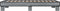 vidaXL - Bedframe - bewerkt - hout - en - metaal - grijs - sonoma - eiken - 75x190 - cm