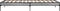 vidaXL - Bedframe - bewerkt - hout - en - metaal - grijs - sonoma - eiken - 90x200 - cm