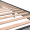 vidaXL - Bedframe - bewerkt - hout - en - metaal - grijs - sonoma - eiken - 90x200 - cm