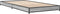 vidaXL - Bedframe - bewerkt - hout - en - metaal - grijs - sonoma - eiken - 75x190 - cm