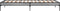 vidaXL - Bedframe - bewerkt - hout - en - metaal - grijs - sonoma - eiken - 90x190 - cm