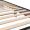 vidaXL - Bedframe - bewerkt - hout - en - metaal - grijs - sonoma - eiken - 90x200 - cm