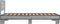 vidaXL - Bedframe - bewerkt - hout - en - metaal - grijs - sonoma - eiken - 100x200 - cm