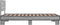 vidaXL - Bedframe - bewerkt - hout - en - metaal - grijs - sonoma - eiken - 75x190 - cm