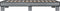 vidaXL - Bedframe - bewerkt - hout - en - metaal - grijs - sonoma - eiken - 90x190 - cm