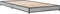 vidaXL - Bedframe - bewerkt - hout - en - metaal - grijs - sonoma - eiken - 75x190 - cm