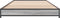 vidaXL - Bedframe - bewerkt - hout - en - metaal - grijs - sonoma - eiken - 90x200 - cm