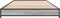 vidaXL - Bedframe - bewerkt - hout - en - metaal - grijs - sonoma - eiken - 75x190 - cm