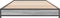 vidaXL - Bedframe - bewerkt - hout - en - metaal - grijs - sonoma - eiken - 100x200 - cm