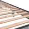 vidaXL - Bedframe - bewerkt - hout - en - metaal - grijs - sonoma - eiken - 100x200 - cm