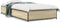 vidaXL - Bedframe - bewerkt - hout - en - metaal - sonoma - eikenkleurig - 100x200 - cm
