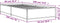 vidaXL - Bedframe - bewerkt - hout - en - metaal - sonoma - eikenkleurig - 90x190 - cm