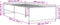 vidaXL - Bedframe - bewerkt - hout - en - metaal - sonoma - eikenkleurig - 100x200 - cm