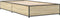 vidaXL - Bedframe - bewerkt - hout - en - metaal - sonoma - eikenkleurig - 90x190 - cm