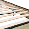 vidaXL - Bedframe - bewerkt - hout - en - metaal - sonoma - eikenkleurig - 90x190 - cm
