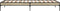 vidaXL - Bedframe - bewerkt - hout - en - metaal - sonoma - eikenkleurig - 90x200 - cm