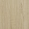 vidaXL - Bedframe - bewerkt - hout - en - metaal - sonoma - eikenkleurig - 90x190 - cm