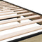 vidaXL - Bedframe - bewerkt - hout - en - metaal - sonoma - eikenkleurig - 75x190 - cm