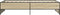 vidaXL - Bedframe - bewerkt - hout - en - metaal - sonoma - eikenkleurig - 90x190 - cm