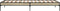 vidaXL - Bedframe - bewerkt - hout - en - metaal - sonoma - eikenkleurig - 90x190 - cm