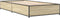 vidaXL - Bedframe - bewerkt - hout - en - metaal - sonoma - eikenkleurig - 90x200 - cm