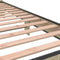 vidaXL - Bedframe - bewerkt - hout - en - metaal - sonoma - eikenkleurig - 100x200 - cm