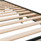 vidaXL - Bedframe - bewerkt - hout - en - metaal - sonoma - eikenkleurig - 90x190 - cm