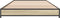 vidaXL - Bedframe - bewerkt - hout - en - metaal - sonoma - eikenkleurig - 75x190 - cm