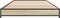 vidaXL - Bedframe - bewerkt - hout - en - metaal - sonoma - eikenkleurig - 90x190 - cm