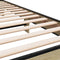 vidaXL - Bedframe - bewerkt - hout - en - metaal - sonoma - eikenkleurig - 90x190 - cm