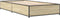 vidaXL - Bedframe - bewerkt - hout - en - metaal - sonoma - eikenkleurig - 90x190 - cm