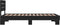 vidaXL - Bedframe - bewerkt - hout - en - metaal - zwart - 75x190 - cm
