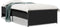 vidaXL - Bedframe - bewerkt - hout - en - metaal - zwart - 90x200 - cm