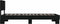 vidaXL - Bedframe - bewerkt - hout - en - metaal - zwart - 90x200 - cm