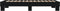 vidaXL - Bedframe - bewerkt - hout - en - metaal - zwart - 90x200 - cm